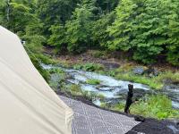 Glamping en Conguillío con pozones y río - Chambres d’hôtes