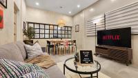 Aesthetic Family Apt with Kitchen By The Beach - Ferienwohnung