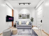 Family Apartment By The Beach with Kitchen Netflix Station 3 Beachfront - Ferienwohnung