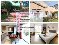 Maisonnette L'Auriac -Jardin Provençal et Climatisation - Bed and Breakfast