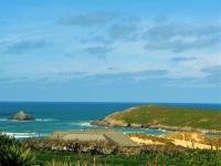 Cottage in Crantock, seaviews, 10min walk to beach - B&B Crantock