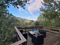 Maison en pierre au cœur de l'Ardèche avec 4 lits, 2 chambres, 1 piscine hors sol - Ferienwohnung Planzolles