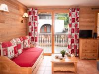 Studio cosy avec balcon à Pra Loup 1500 - Résidence Les Chalets de Praroustan - FR-1-504-263 - B&B