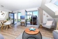 Appartement 2 Chambres avec Balcon et Vue sur la Mer