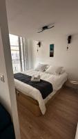 Appartement 2 pieces centre Menton jardin Bioves - B&B Mentone