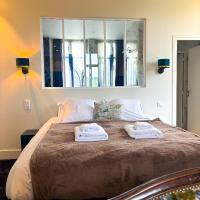 Chambre Lit King-Size avec Baignoire Spa