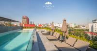 Upscale Apartment with Skyview Pool in Central Condesa - B&B Ciudad de México