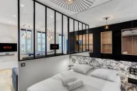 1 Chambre Modern D - Calme - Hypercentre à 2 minutes du palais - Bed and Breakfast Cannes