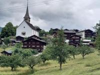 Wohnung mit schöner Sicht auf Bergpanorama und übers Tal - B&B Ernen