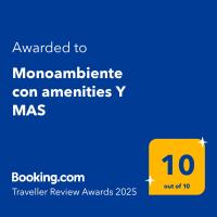 Monoambiente con amenities Y MAS - B&B