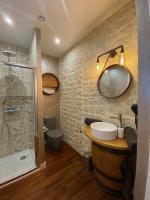 bella vista bedroom with queen size bed with private and separate bathroom