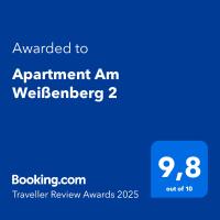 Apartment Am Weißenberg 2 - B&B