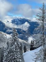terrasse plus parking pour 8 personnes au ski à Torgon - B&B Vionnaz