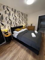 Krynica Apartamenty Apartament 6 osobowy z jedną sypialnią i parkingiem Cicha 12 - Chambres d'hôtes Krynica-Zdrój