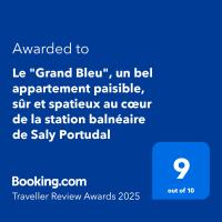 Le "Grand Bleu", un bel appartement paisible, sûr et spatieux au cœur de la station balnéaire de Saly Portudal - Chambres d'hôtes Sali Portudal