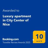 Luxury apartment in City Center of Nice - Chambres d'hôtes Nice