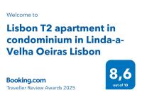 Lisbon T2 apartment in condominium in Linda-a-Velha Oeiras Lisbon - Ferienwohnung