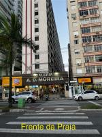 Praia do Gonzaga Santos SP Apto 2 quartos - Chambres d’hôtes Santos