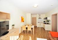 One-Bedroom Apartment and balcony with West View