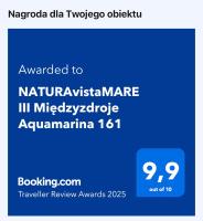 NATURAvistaMARE III Międzyzdroje Aquamarina 161 - Chambres d'hôtes Międzyzdroje