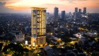 Stylish 2BR Apartment ARC100 Surabaya City Centre with Balcony by Le Ciel Hospitality - Bed and Breakfast Soerabaja