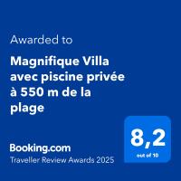 Villa Laurier - Magnifique Villa avec piscine privée à 550 m de la plage - B&B Trou aux Biches
