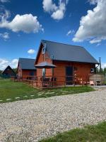 Gawra Nad Jeziorem - całoroczne domki nad jeziorem z balią, jacuzzi i sauną, Kaszuby - Chambres d'hôtes Sobącz