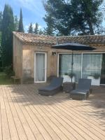 Le p’tit bonheur-Piscine chauffée-clim-Park - B&B
