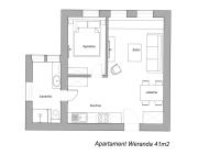 Sanhaus Apartments - WERANDA - Apartament z klimatyzacją przy deptaku - B&B Sopot