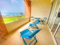 ARIA MARINA studio Route des SANGUINAIRES plage à 50M PARKING gratuit 2adultes avec 1enfant - B&B