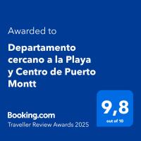 Departamento cercano a la Playa y Centro de Puerto Montt - Ferienwohnung Puerto Montt