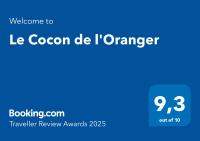 Le Cocon de l'Oranger - B&B