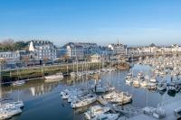 Appart pour 2 adultes et 1 enfant- Vue sur le Port - B&B