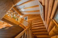 Naturstammhaus mit Sauna, coffee and tea for free - Ferienwohnung