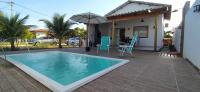 Bangalô praia de Guaratiba Prado com piscina privativa - Chambres d'hôtes Prado