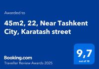 45m2, 22, Near Tashkent City, Karatash street - Chambres d'hôtes Tachkent