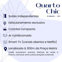 Hospedagem Quarto Chic centro Cunha - B&B