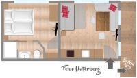 Appartamento con 1 Camera da Letto e Balcone