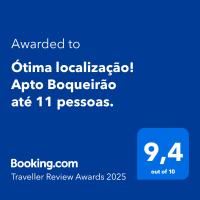 Ótima localização! Apto Boqueirão até 11 pessoas. - Ferienwohnung Praia Grande