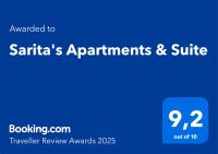 Sarita's Apartments & Suite - Chambres d'hôtes Laganás