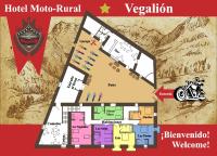 Hotel Moto-Rural "VEGALION" - B&B Las Salas