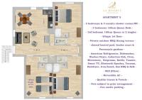 Three-Bedroom Apartment with Balcony