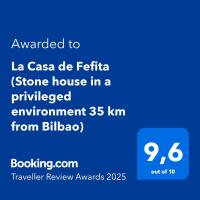 La Casa de Fefita (Stone house in a privileged environment 35 km from Bilbao) - B&B Villanueva de Mena