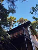 Villa Mantiqueira - Lareira e área verde - B&B