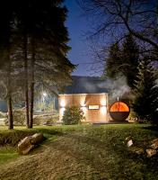 Domek 510 m npm z jaccuzi i sauna - Chambres d’hôtes Miłków