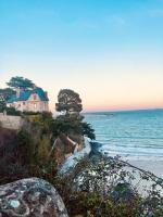 Maison moderne pour 7 personnes à Lancieux à 5 minutes des plages - Chambres d'hôtes Lancieux