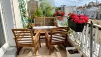 Top Floor Appartement & Terrace with view - Ferienwohnung