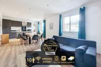 Apartment 10pers Aubière , Parking, WiFi - TV - B&B
