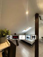 Le 5 - Beau Studio rénové, tout équipé, au calme, Mulhouse centre - stationnement gratuit - Chambres d’hôtes Mulhouse