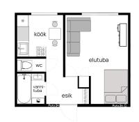 Modern Studio Apartment - B&B